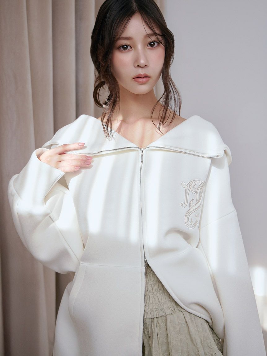 SNIDEL「ボリュームパーカーワンピース」|ワンピース|