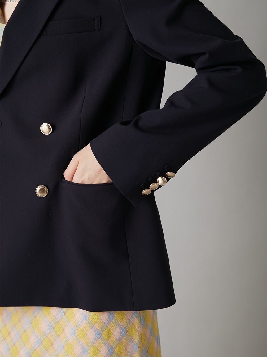 LILY BROWN「ダブルブレストジャケット」|テーラードジャケット|