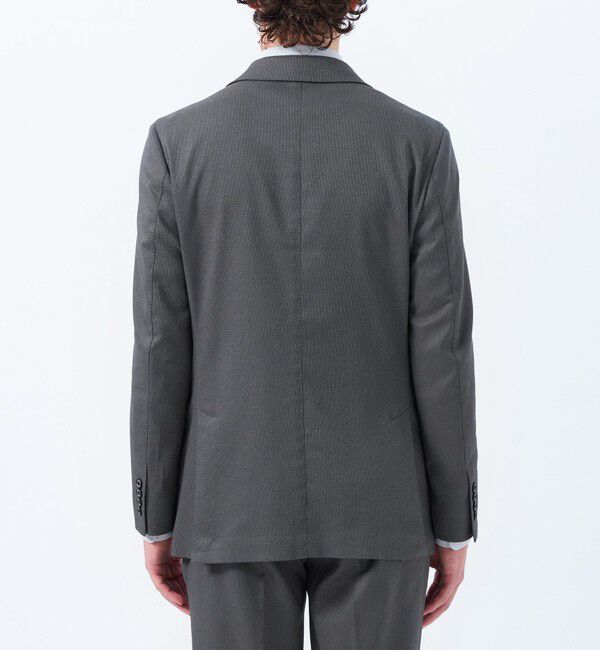 MACKINTOSH PHILOSOPHY「【25年春夏モデル】トロッター ジャケット #000（ナンバーゼロ）バーズアイストレッチ リサイクル」|テーラードジャケット|