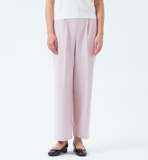 MACKINTOSH PHILOSOPHY「【2025年春夏モデル】DRY OXFORD ワイドパンツ」|その他|ピンク