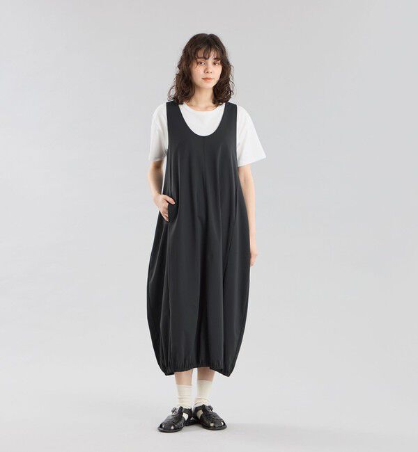 MACKINTOSH PHILOSOPHY「GREY LABEL テックジャージーコクーンワンピース」|ワンピース|