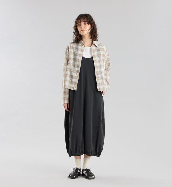MACKINTOSH PHILOSOPHY「GREY LABEL テックジャージーコクーンワンピース」|ワンピース|