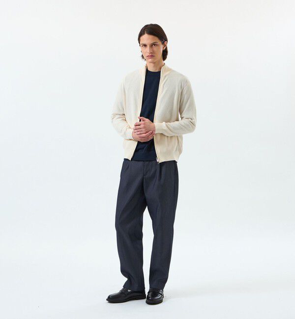 MACKINTOSH PHILOSOPHY「14G カノコ風ジャカード ドライバーズニット」|ニット・セーター|