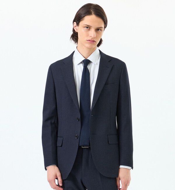 MACKINTOSH PHILOSOPHY「トロッター ジャケット#051 ストレッチドビー/千鳥」|テーラードジャケット|ハウンドトゥース2