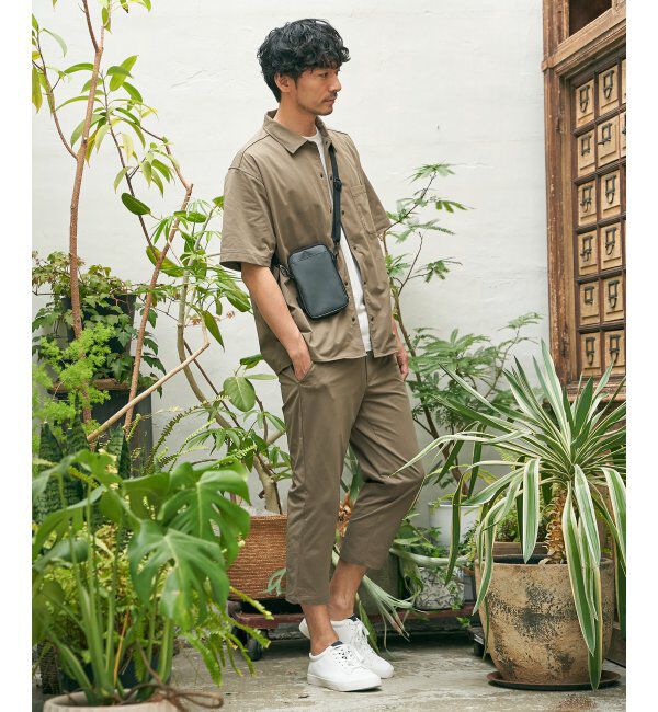 ikka「ライトダンボールダブルフェイスTシャツ」|Tシャツ・カットソー|