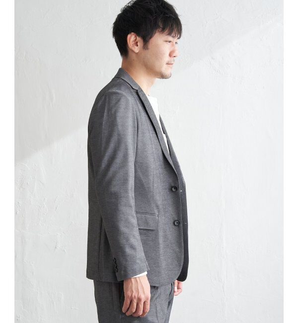 IKKA LOUNGE「【セットアップ対応】モックロディーテーラードジャケット」|テーラードジャケット|