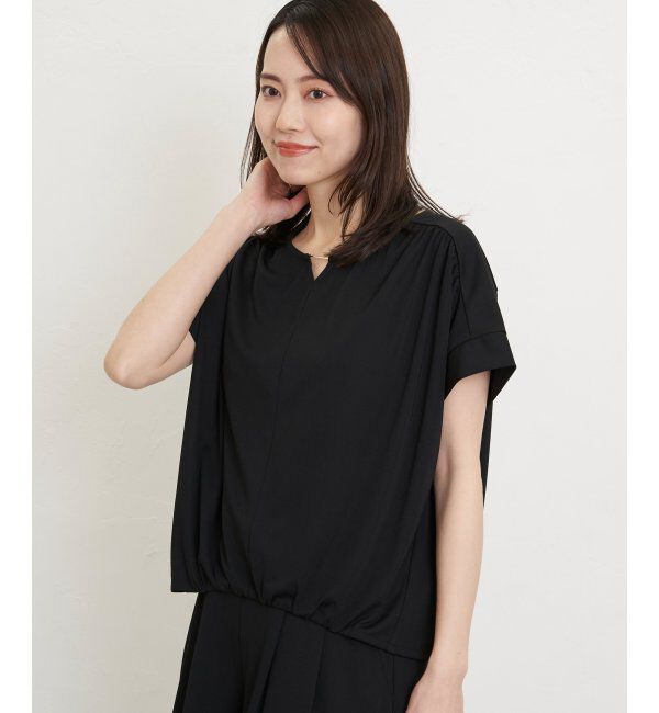 IKKA LOUNGE「GOKU楽冷感さらっとプルオーバー」|Tシャツ・カットソー|