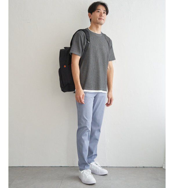 ikka「【抗菌防臭】冷感ドライワッフルフェイクT」|Tシャツ・カットソー|