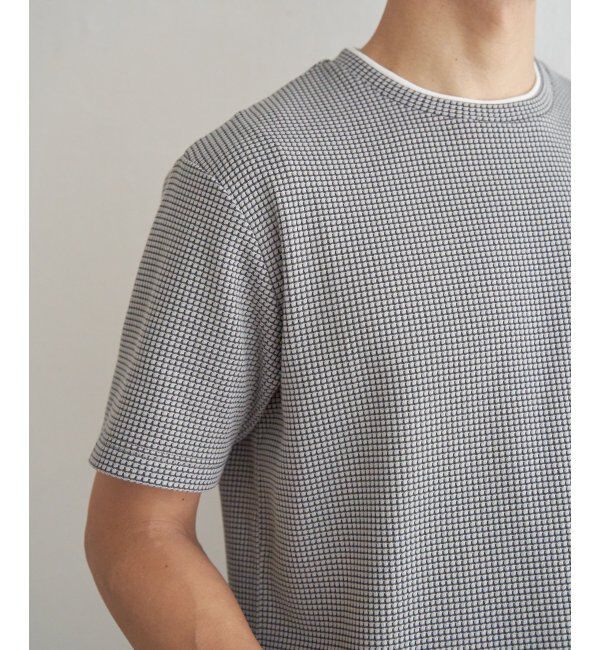 ikka「【抗菌防臭】冷感ドライワッフルフェイクT」|Tシャツ・カットソー|