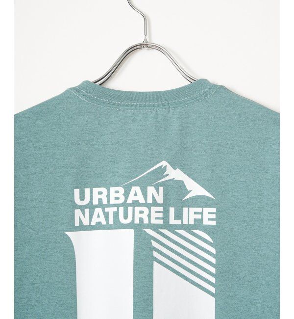 ikka「URBAN NATURE LIFE アーバンネイチャーライフ ドライSP冷感プリントTシャツ」|Tシャツ・カットソー|