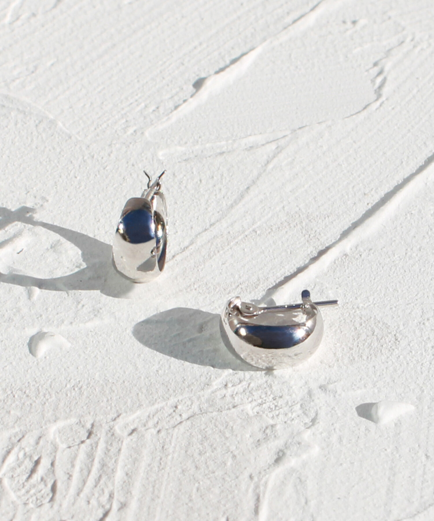 JUPITER「【K10】プランプフープピアス/ユニセックス/シルバー」|ピアス|