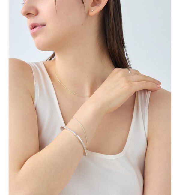 ete「【先行予約】 [アイシーヴェール] K10IGG スパイクチェーン ブレスレット」|ブレスレット・バングル|