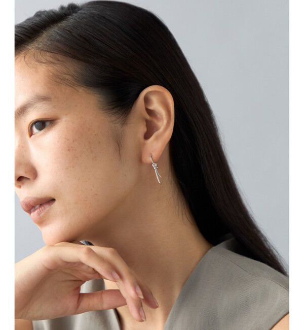 Jouete「フープピアス ノット」|ピアス|