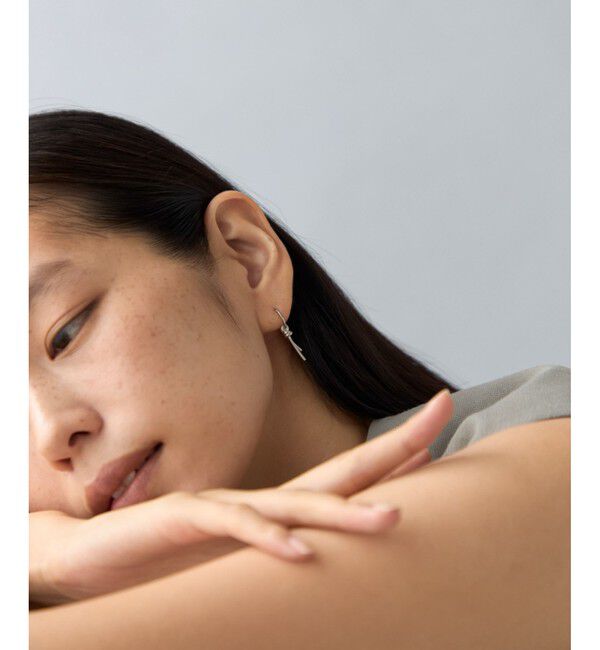 Jouete「フープピアス ノット」|ピアス|