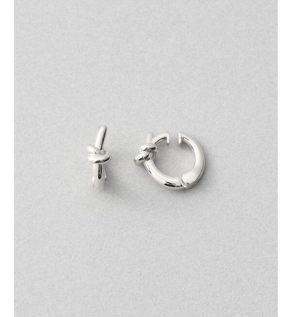 Jouete「[スナップイヤリング] ノット」|イヤリング|プラチナム