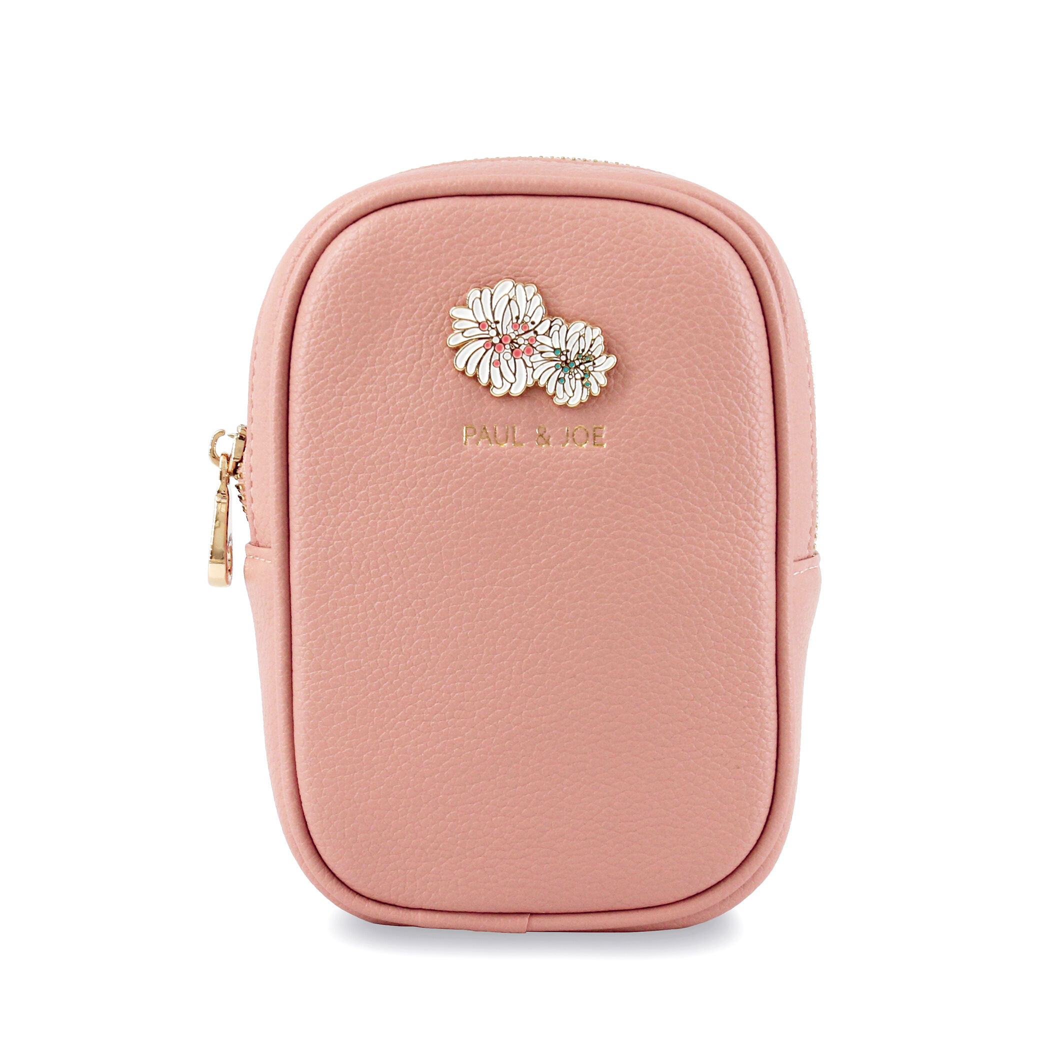 PAUL&JOE「ポーチ／クリザンテーム　メタル　／ＰＡＵＬ　＆　ＪＯＥ」|ポーチ|ピンク