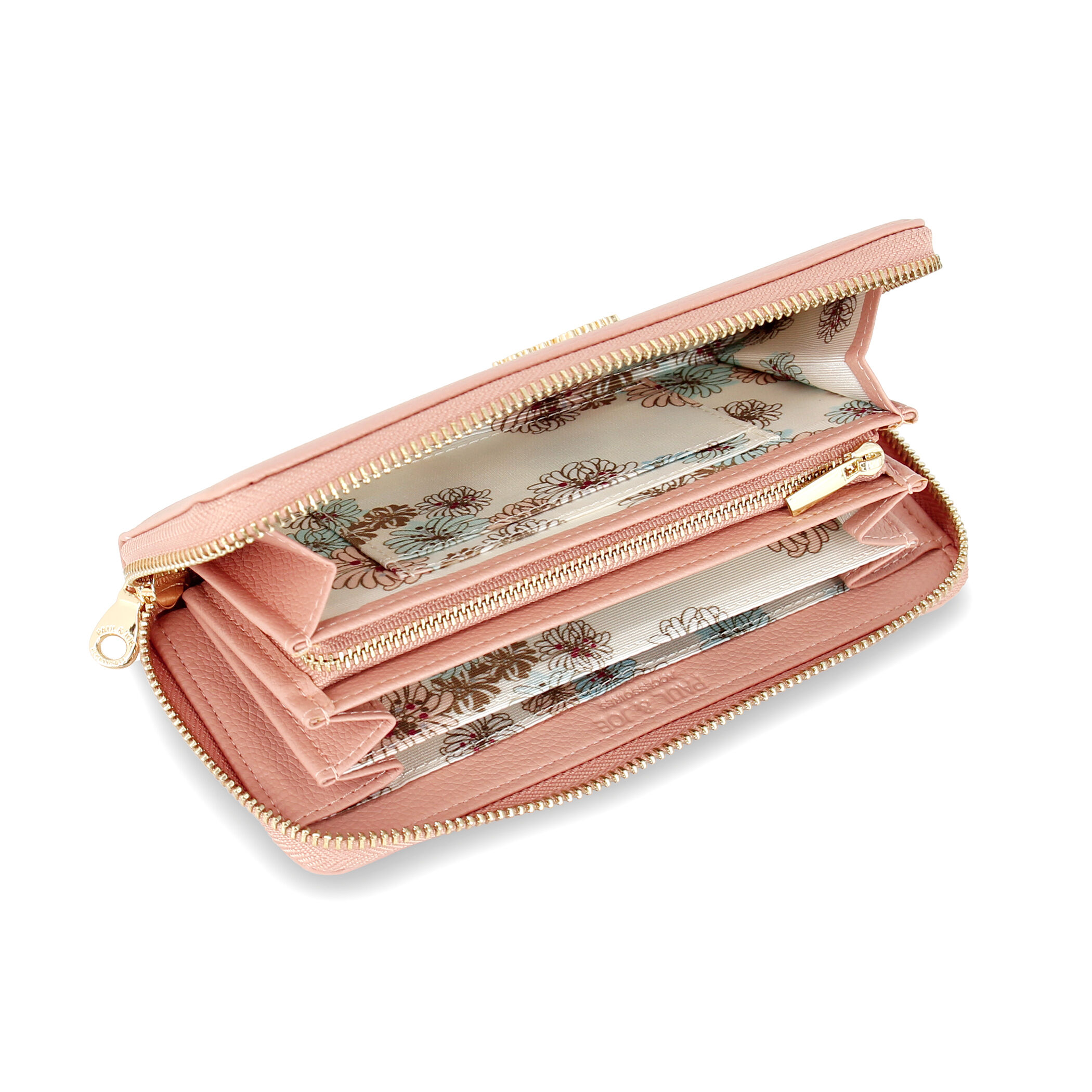 PAUL&JOE「ラウンド束入れ／クリザンテーム　メタル　／ＰＡＵＬ　＆　ＪＯＥ」|財布|