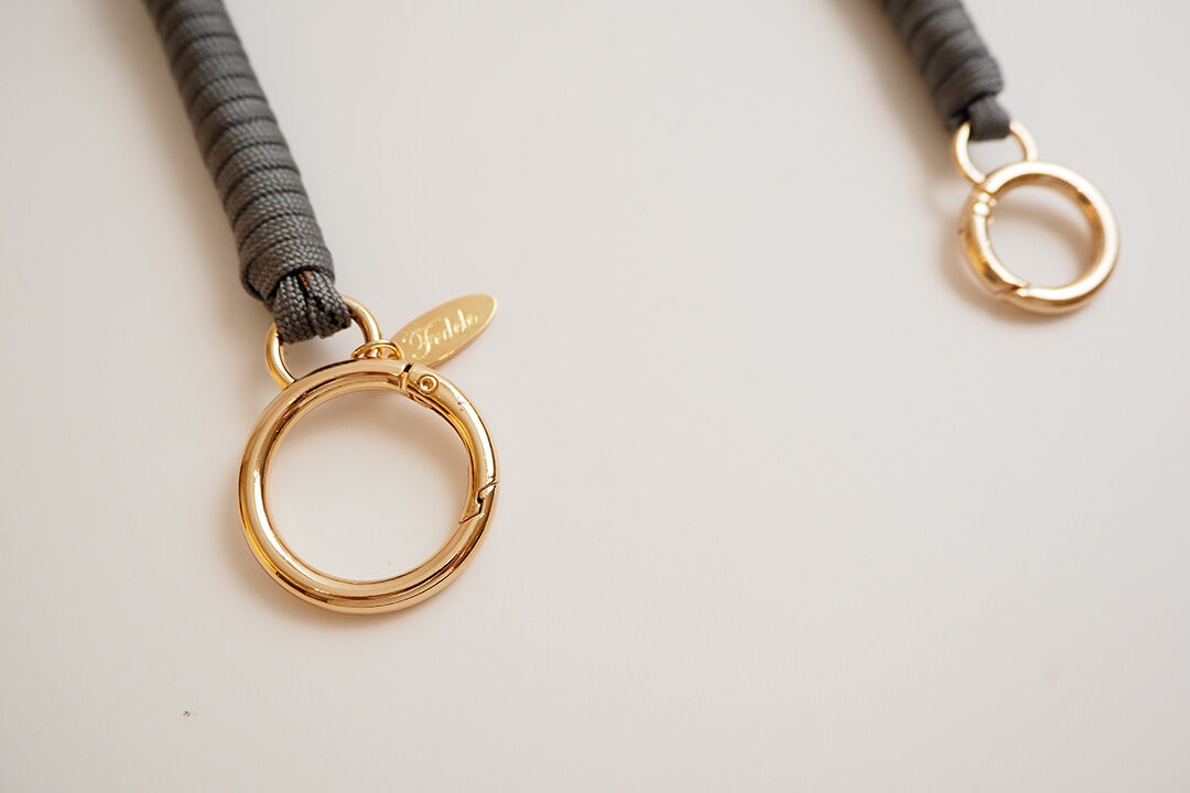  「FEDELE コード編みストラップ L」|ストラップ|