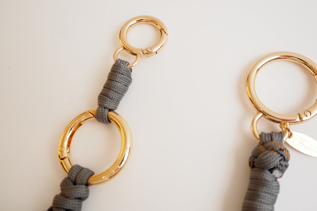  「FEDELE コード編みストラップ S」|ストラップ|