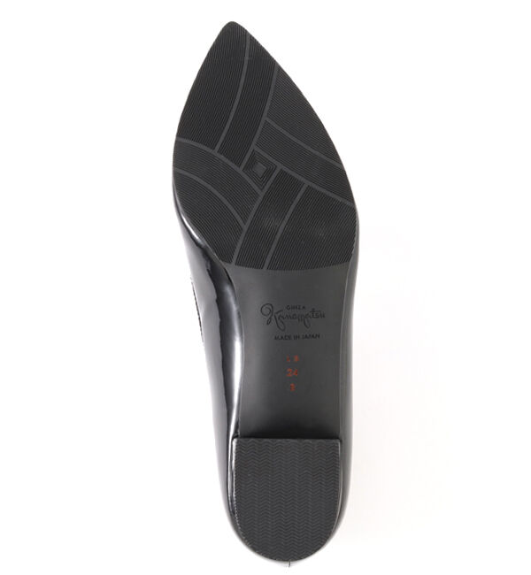 銀座かねまつ「LSBZ2004DENABLK　【防水】【本革】【Bワイズアクアスレンダーパンプス」|パンプス|