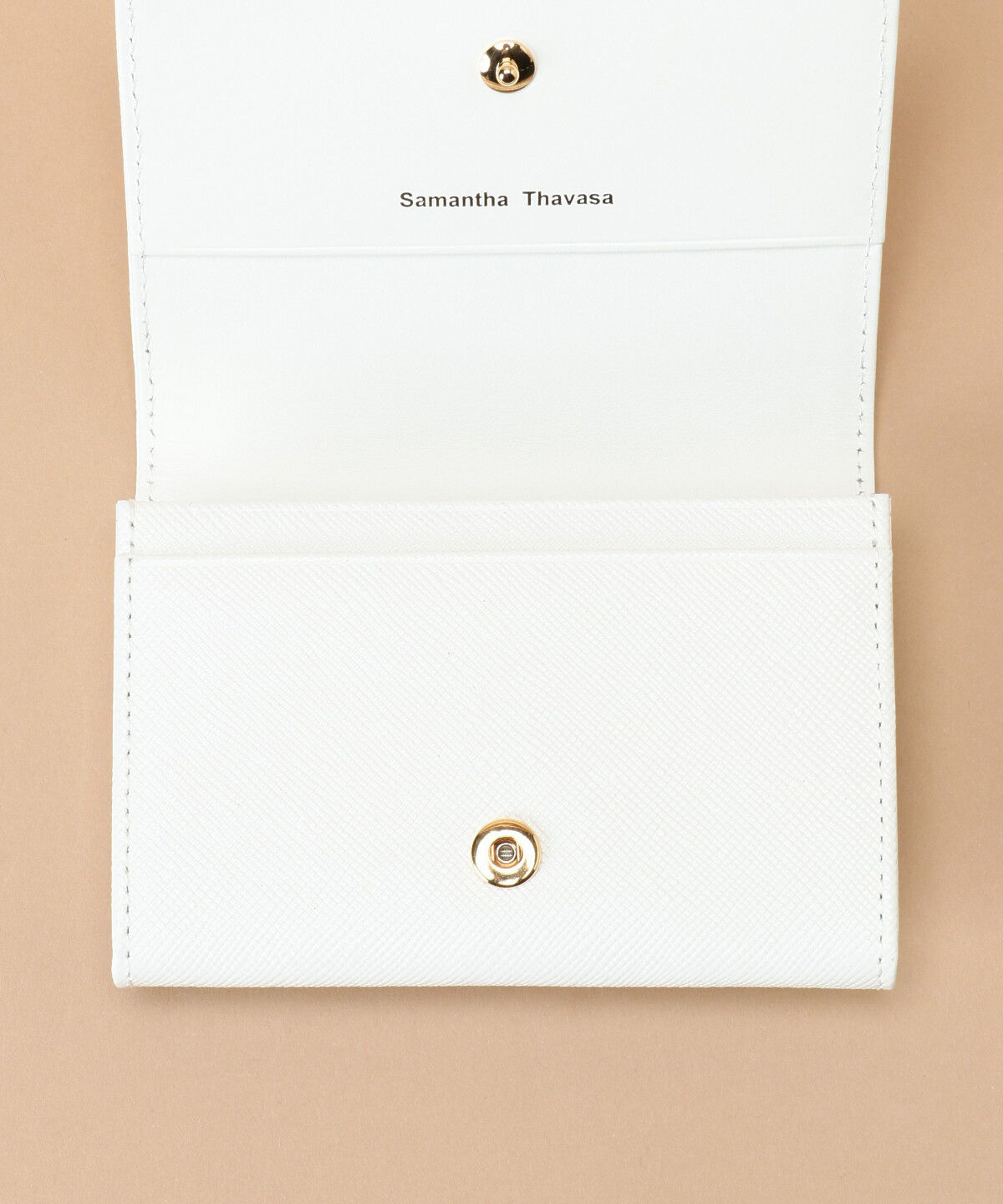 Samantha Thavasa「ラメレザービジュー カードケース」|名刺入れ・カードケース|