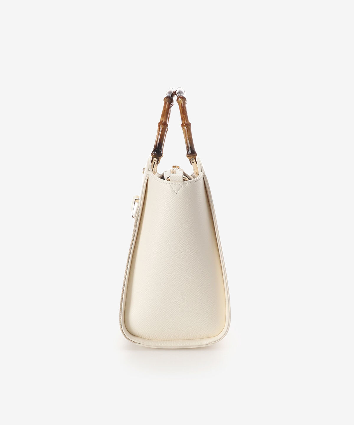 Samantha Vega「マテリアルアクセントリボンハンドバッグ」|ハンドバッグ|