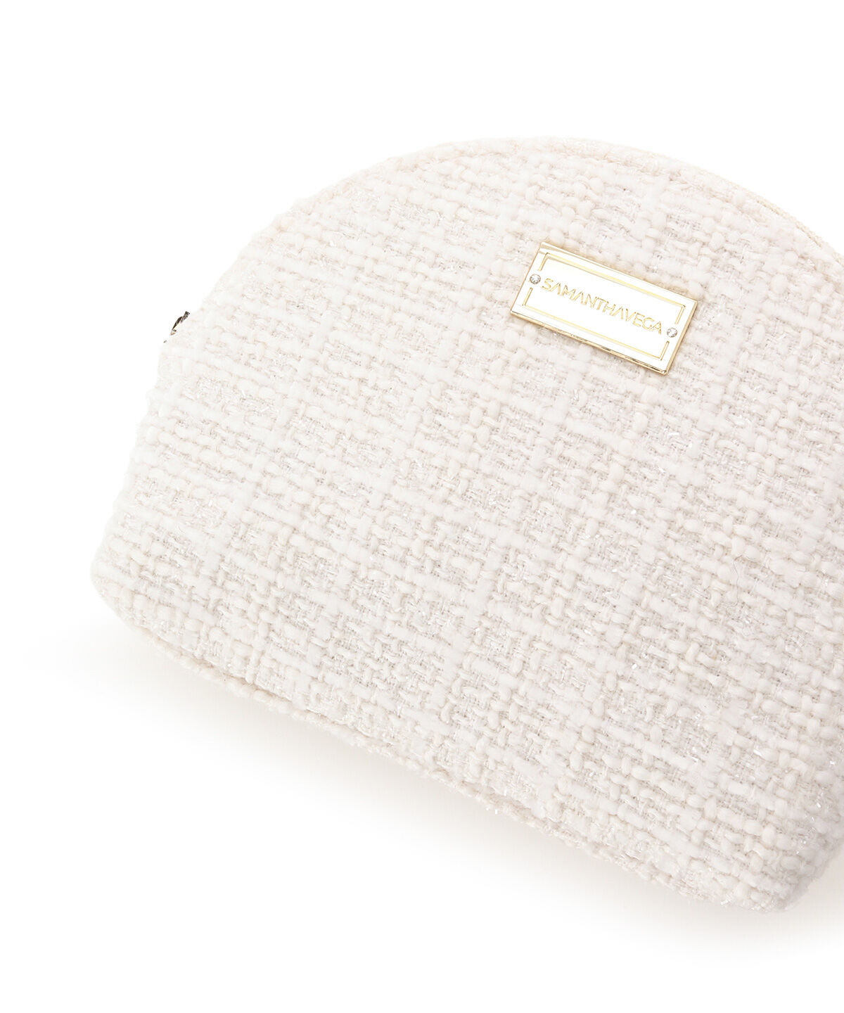 Samantha Vega「ラメツイードポーチ」|ポーチ|