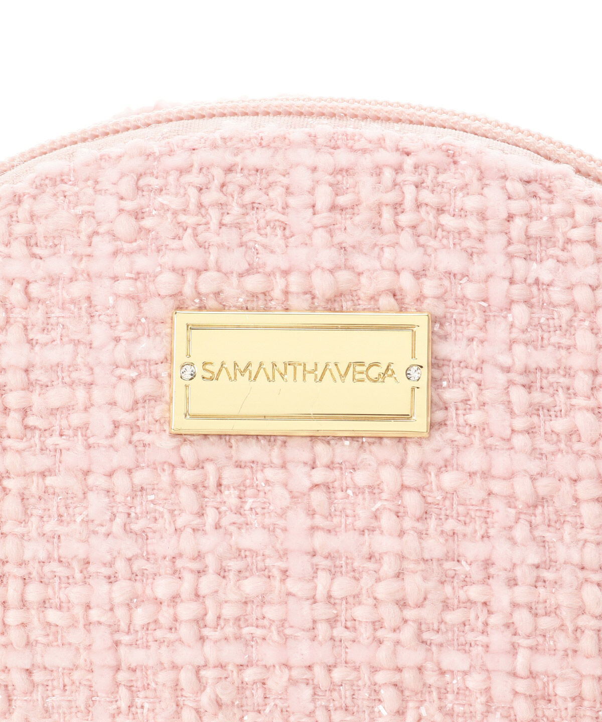 Samantha Vega「ラメツイードポーチ」|ポーチ|