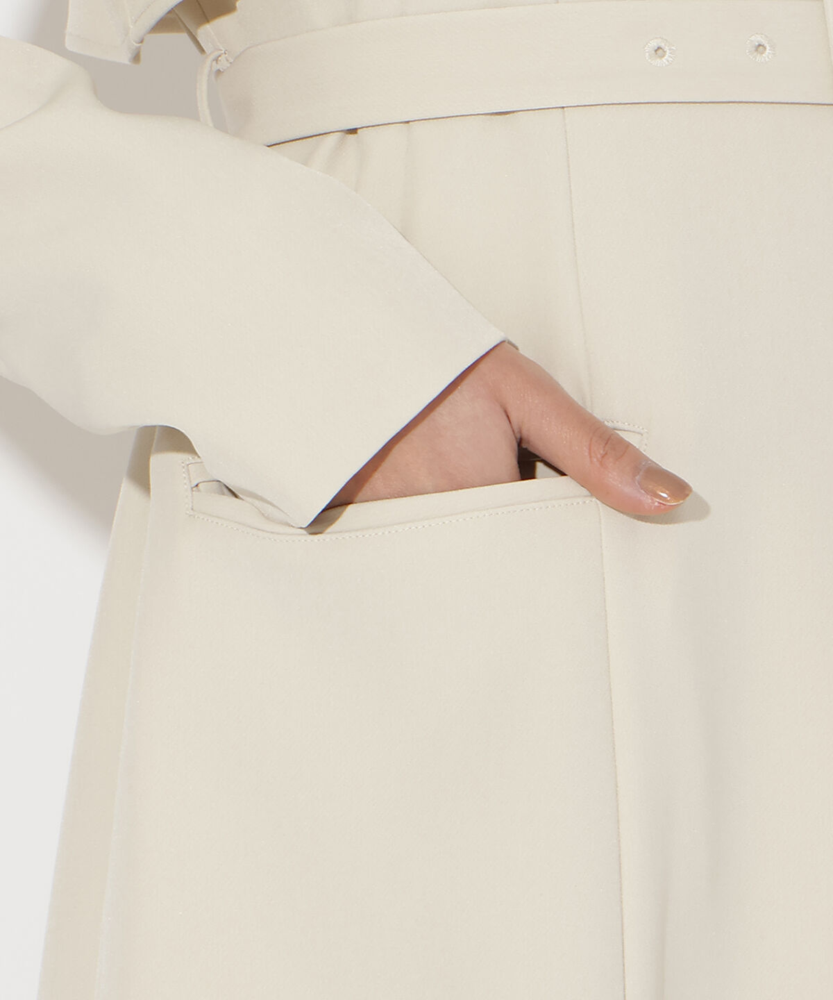 アンドクチュール「トレンチ風ワンピース」|ワンピース|