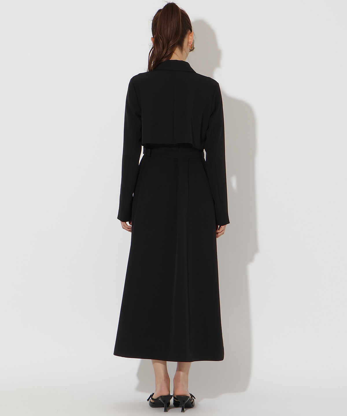 アンドクチュール「トレンチ風ワンピース」|ワンピース|