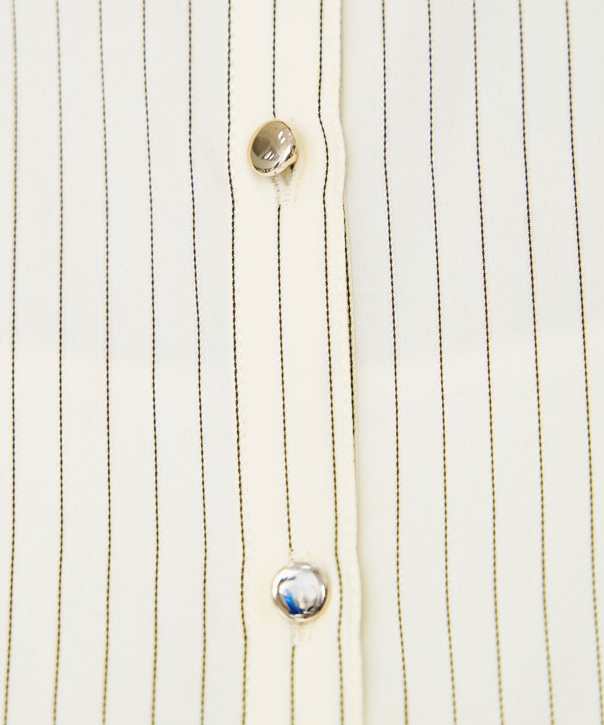 アンドクチュール「バタフライリボンストライプブラウス」|シャツ・ブラウス|