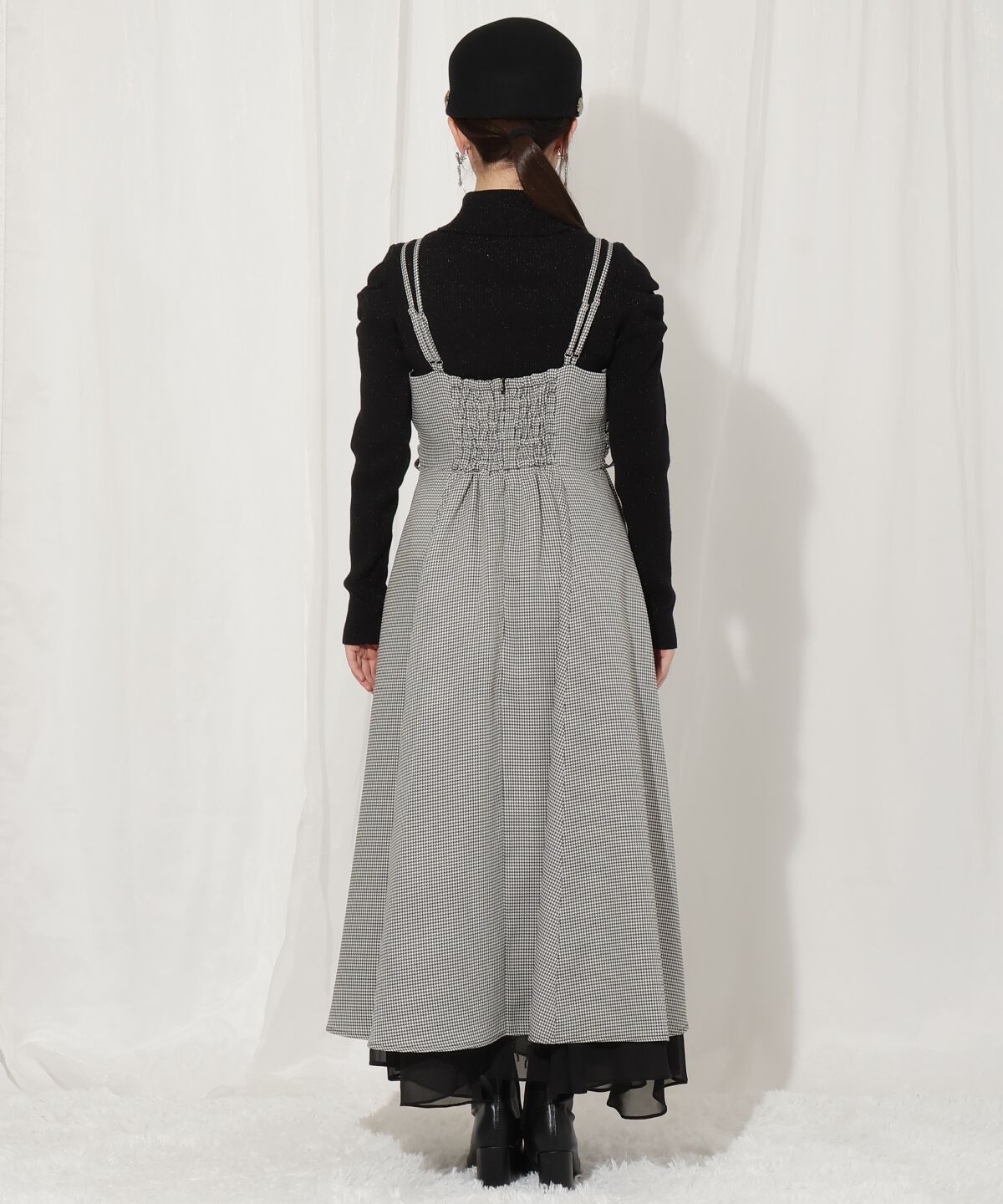 WILLSELECTION「ティアードギャザーキャミワンピース」|ワンピース|