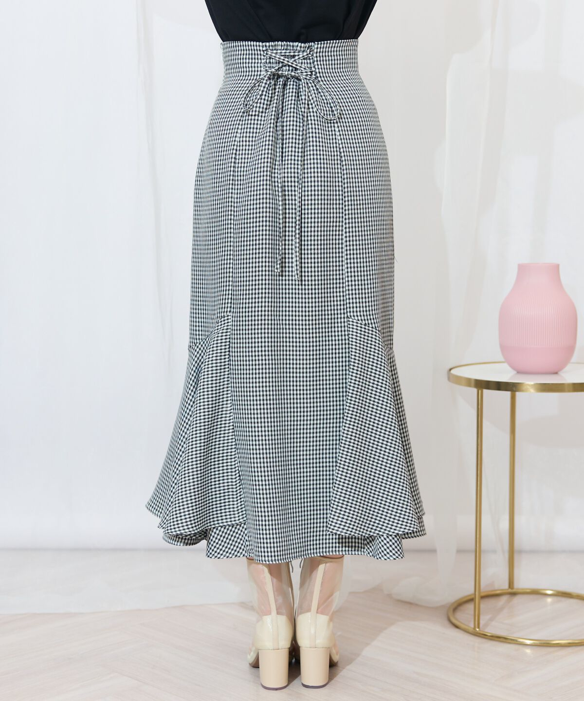 WILLSELECTION「裾ボリュームマーメイドスカート」|フレア|