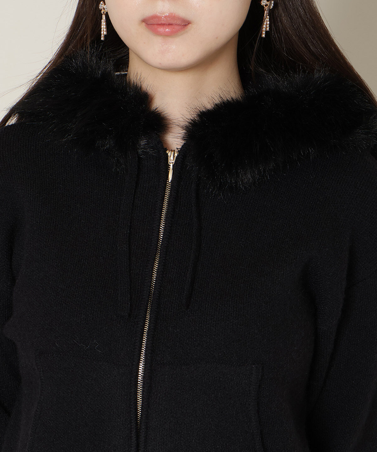 WILLSELECTION「フードファーニットパーカー」|パーカー|