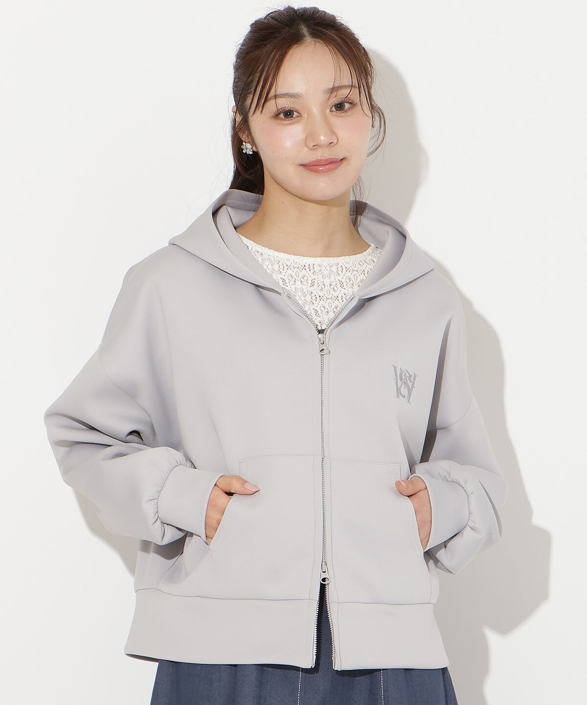 WILLSELECTION「ダブルZIPオーバーサイズパーカー」|パーカー|