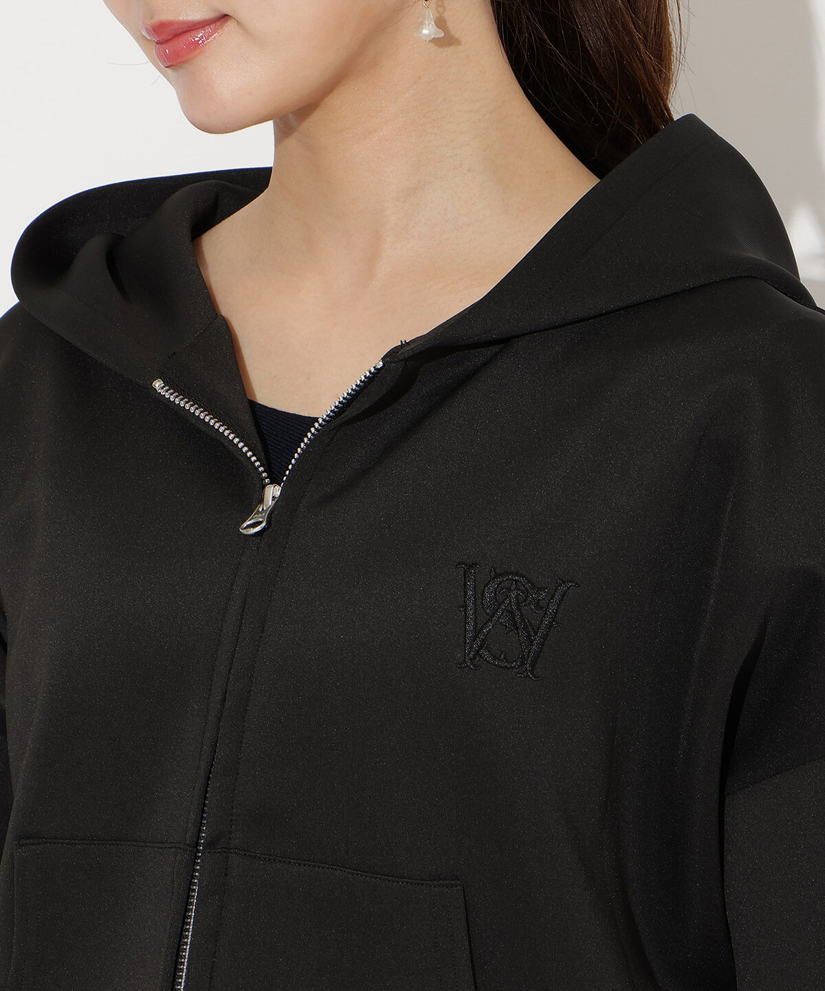 WILLSELECTION「ダブルZIPオーバーサイズパーカー」|パーカー|