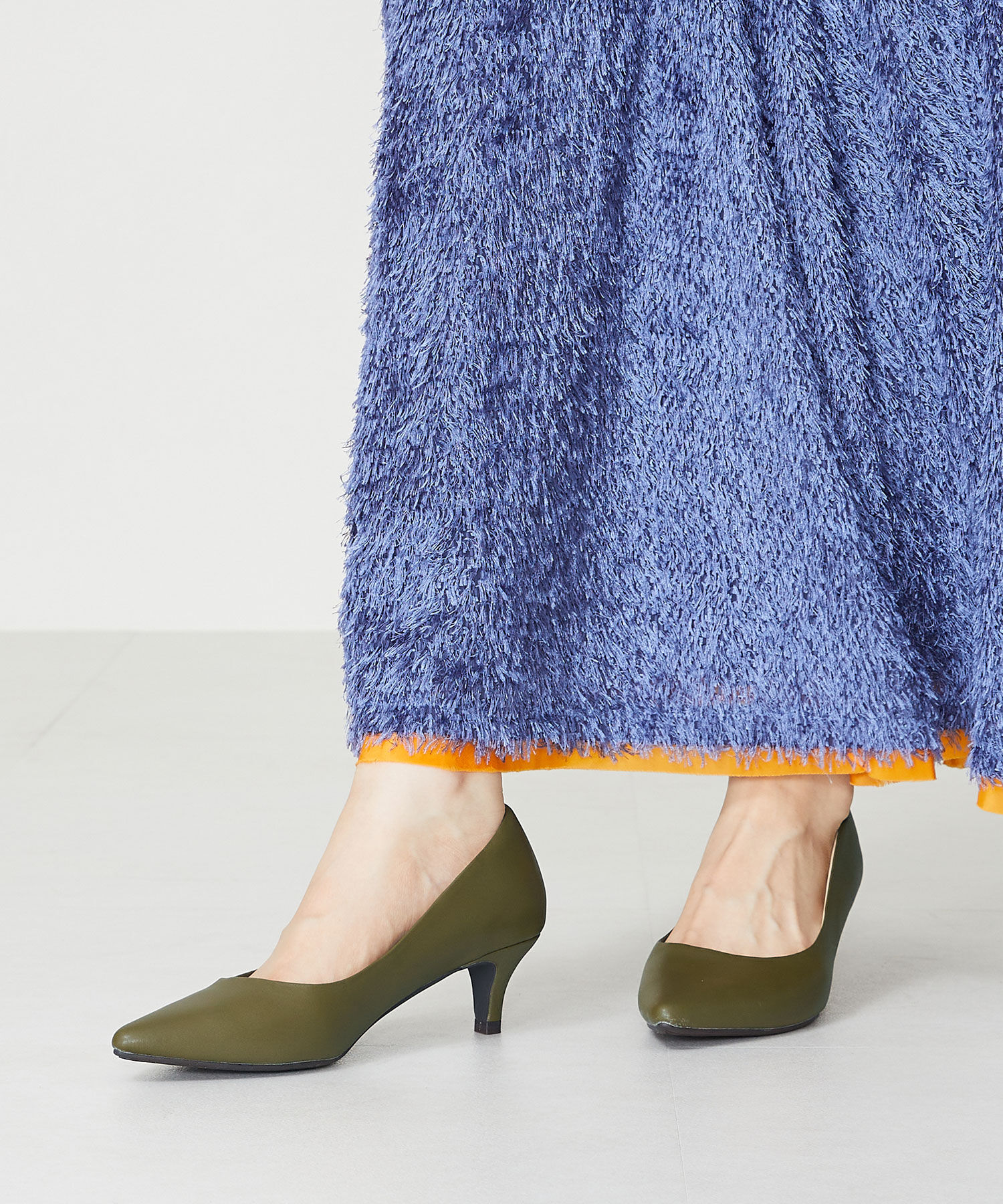 ORiental TRaffic「【跳べるパンプス/シリーズ累計１５０万足突破】ミドルヒール パンプス /R-3202 オフィス」|パンプス|