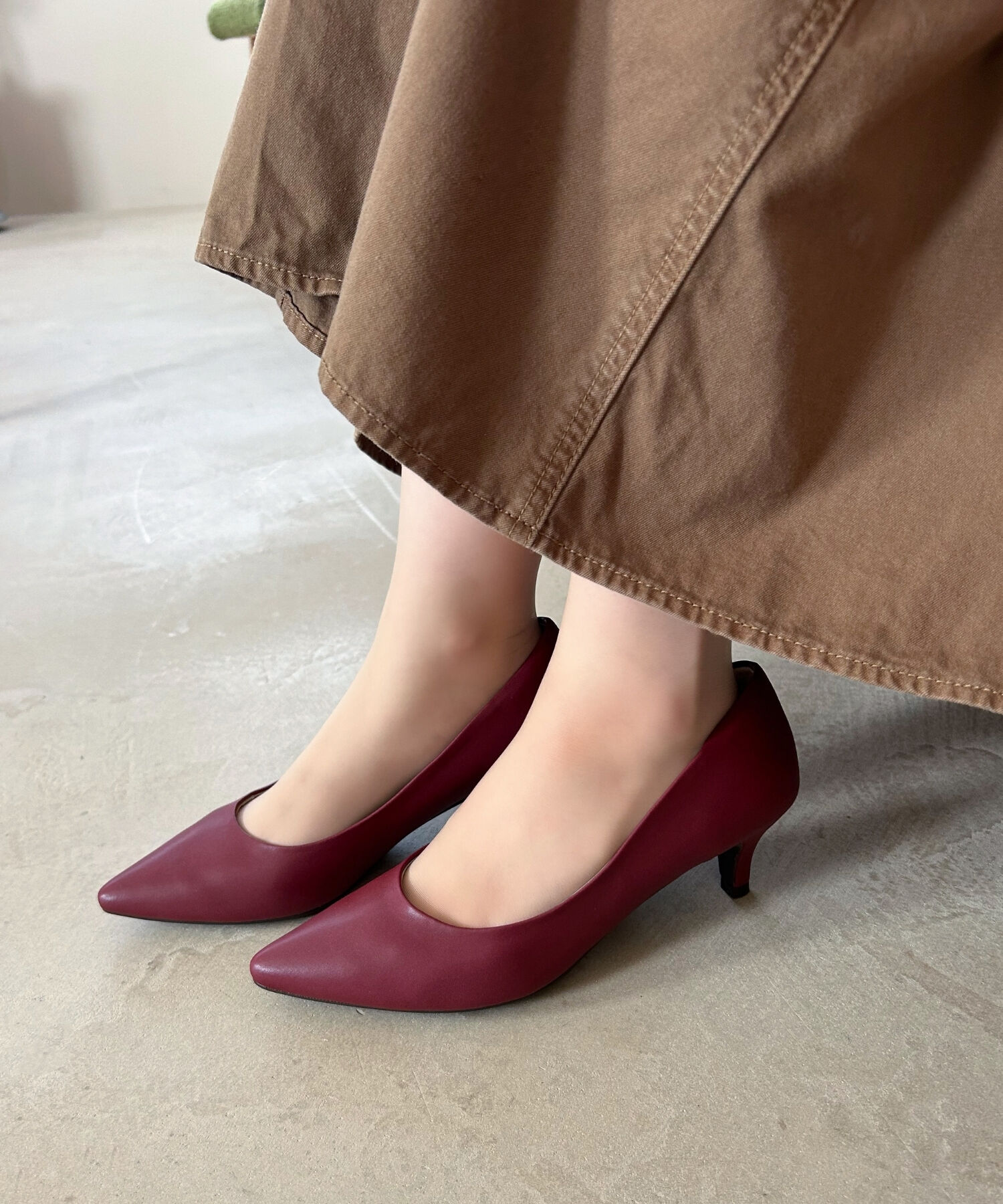 ORiental TRaffic「【跳べるパンプス/シリーズ累計１５０万足突破】ミドルヒール パンプス /R-3202 オフィス」|パンプス|