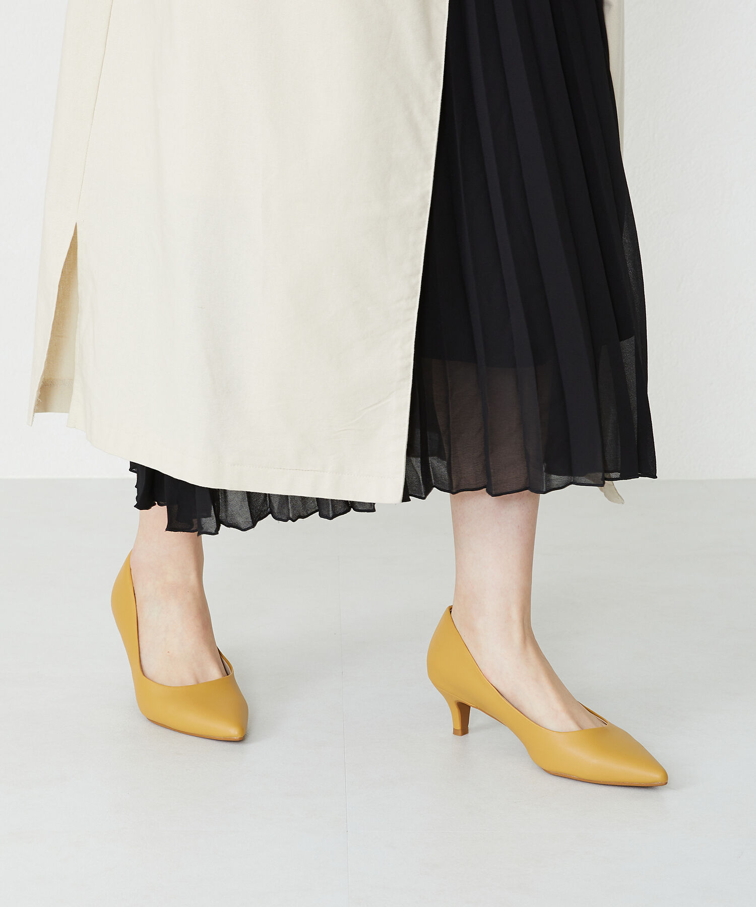 ORiental TRaffic「【跳べるパンプス/シリーズ累計１５０万足突破】ミドルヒール パンプス /R-3202 オフィス」|パンプス|