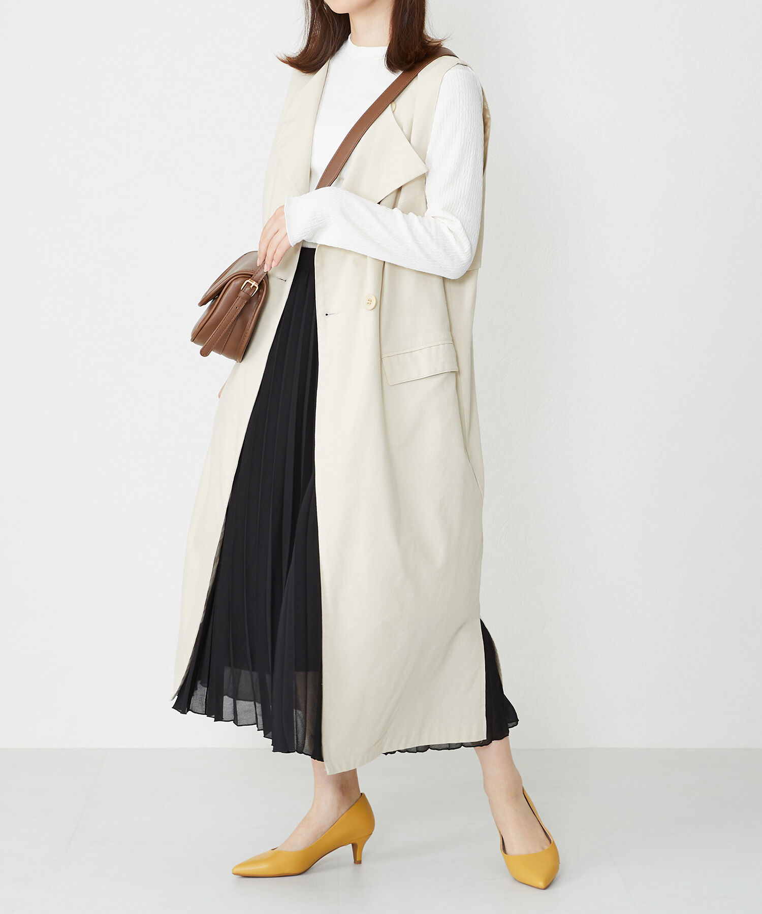 ORiental TRaffic「【跳べるパンプス/シリーズ累計１５０万足突破】ミドルヒール パンプス /R-3202 オフィス」|パンプス|