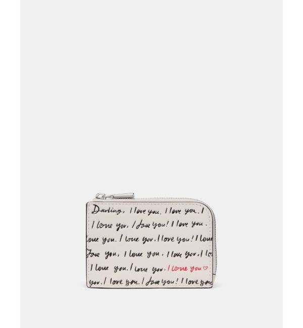 kate spade new york「アイ ラブ ユー ミニ ジップ カード ケース」|名刺入れ・カードケース|DK CONCH