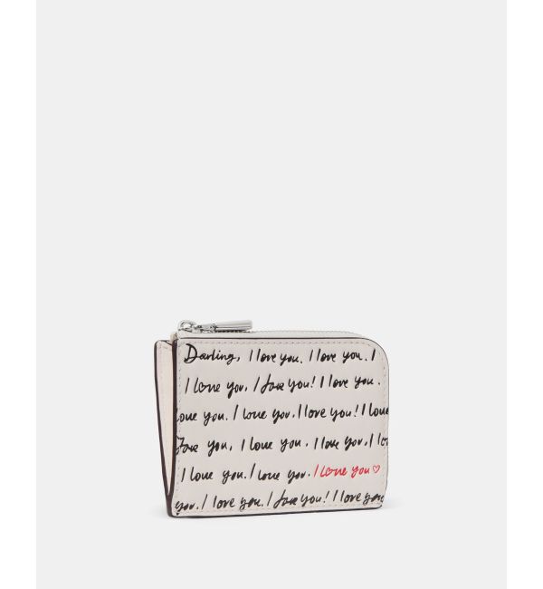 kate spade new york「アイ ラブ ユー ミニ ジップ カード ケース」|名刺入れ・カードケース|