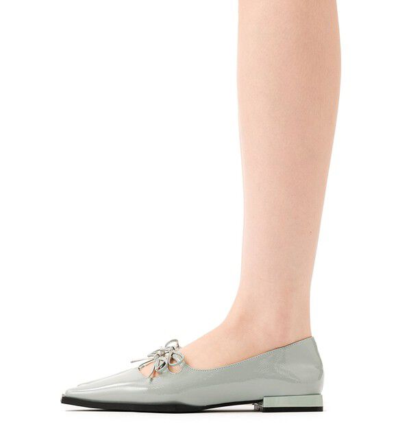 SY UNITED ARROWS「＜SY＞ダブルリボンピース フラット15●&uarr;」|パンプス|