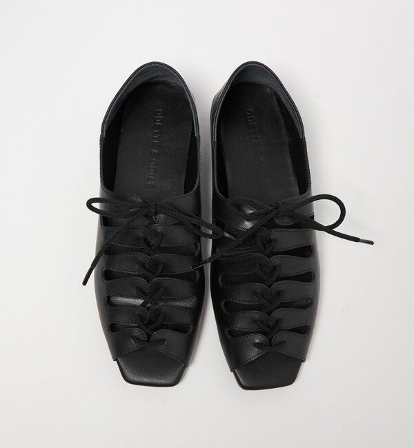 ODETTE E ODILE「ギリーオープントゥ フラット10&uarr;」|パンプス|