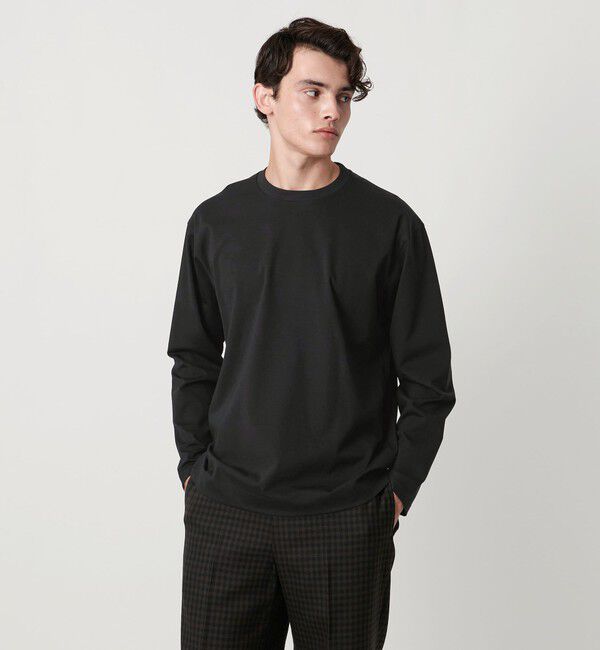 UNITED ARROWS「ポンチ ロングスリーブ Tシャツ デオドラント -抗菌防臭・接触冷感-」|Tシャツ・カットソー|