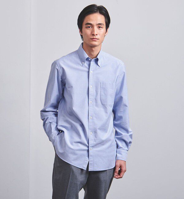UNITED ARROWS「オーガニック コットン オックスフォード ボタンダウン シャツ」|シャツ・ブラウス|ROYAL