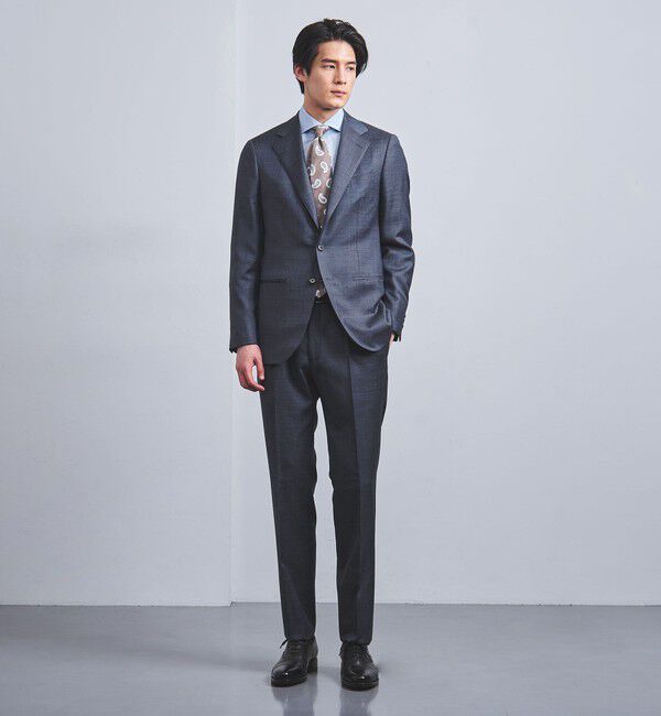 UNITED ARROWS「シャークスキン 3ボタンスーツ S-MODEL -ストレッチ-」|その他|