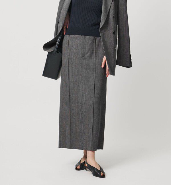 UNITED ARROWS「NALYA グレンチェック スカート」|スカート|