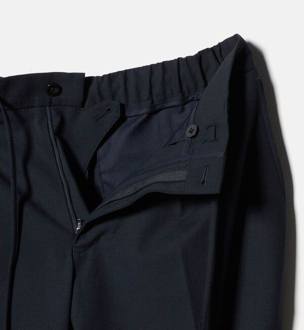 UNITED ARROWS「TR バックシャーリング １プリーツ イージー スラックス　ストレッチ 接触冷感」|スラックス|