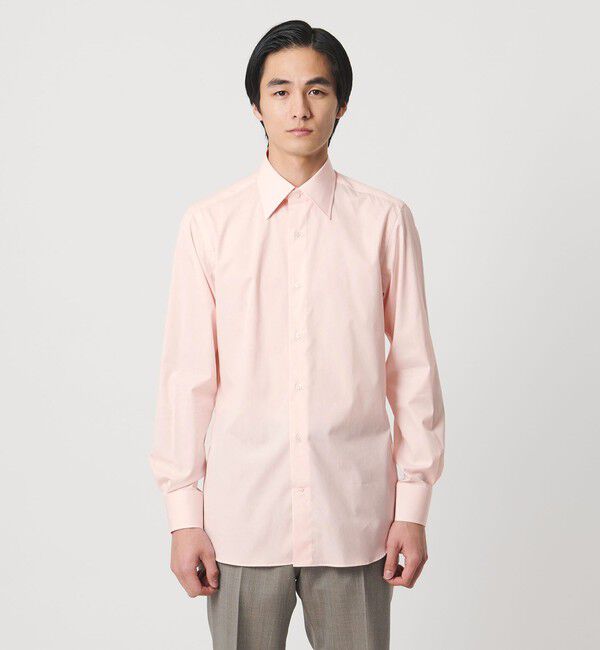 UNITED ARROWS「ALBINI グラフペーパーチェック レギュラーカラーシャツ」|シャツ・ブラウス|